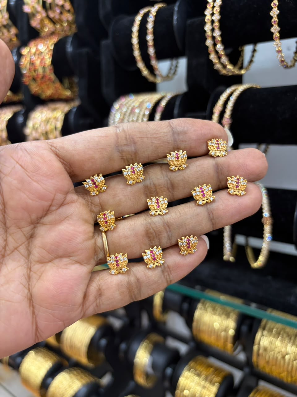 Second Stud Earrings / Mookothi /Nosepin