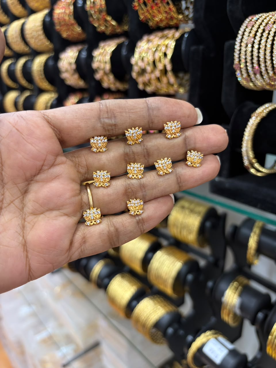 Second Stud Earrings / Mookothi /Nosepin