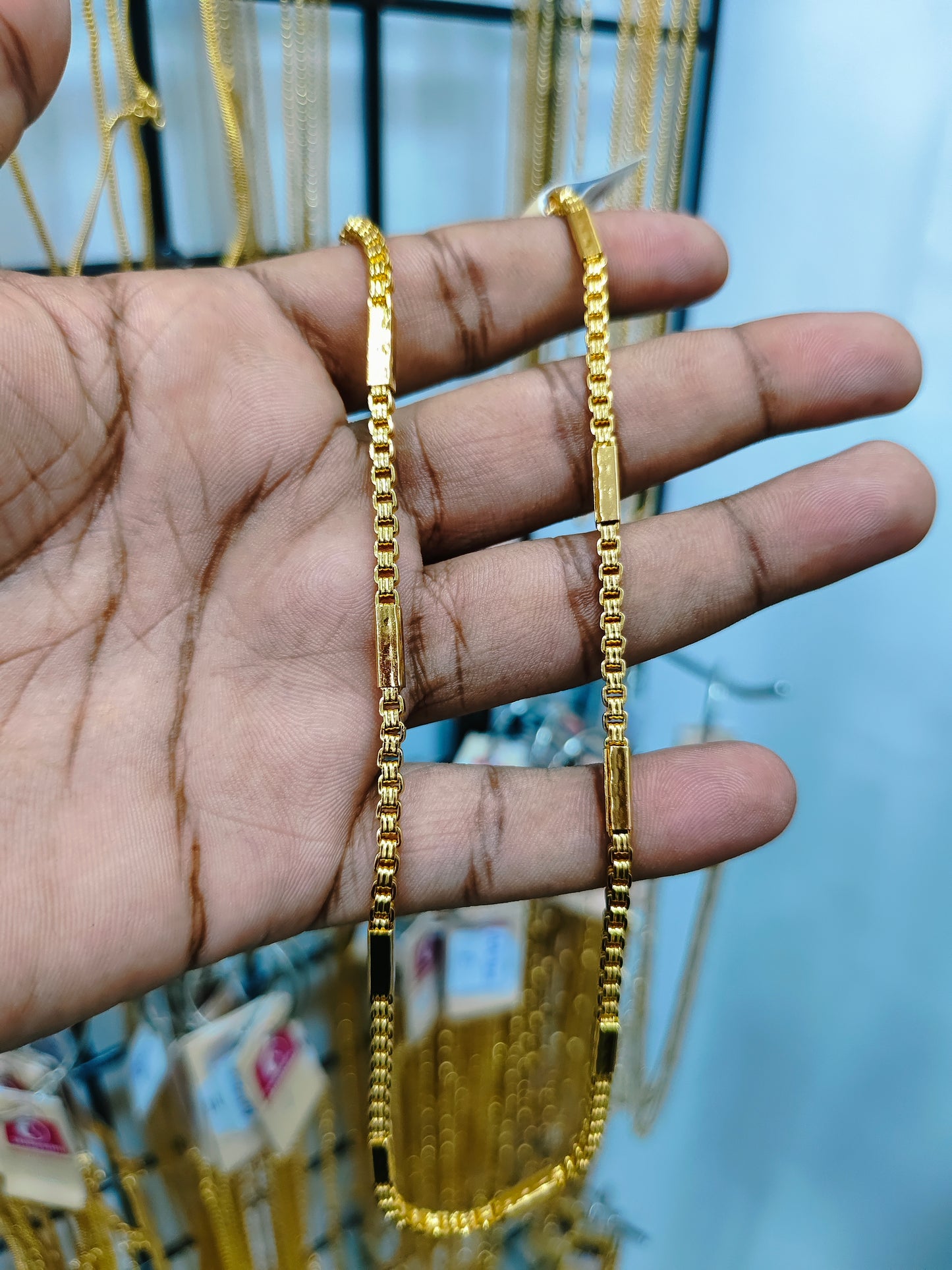 Gold Plated 18 INCH Chain 6C240H