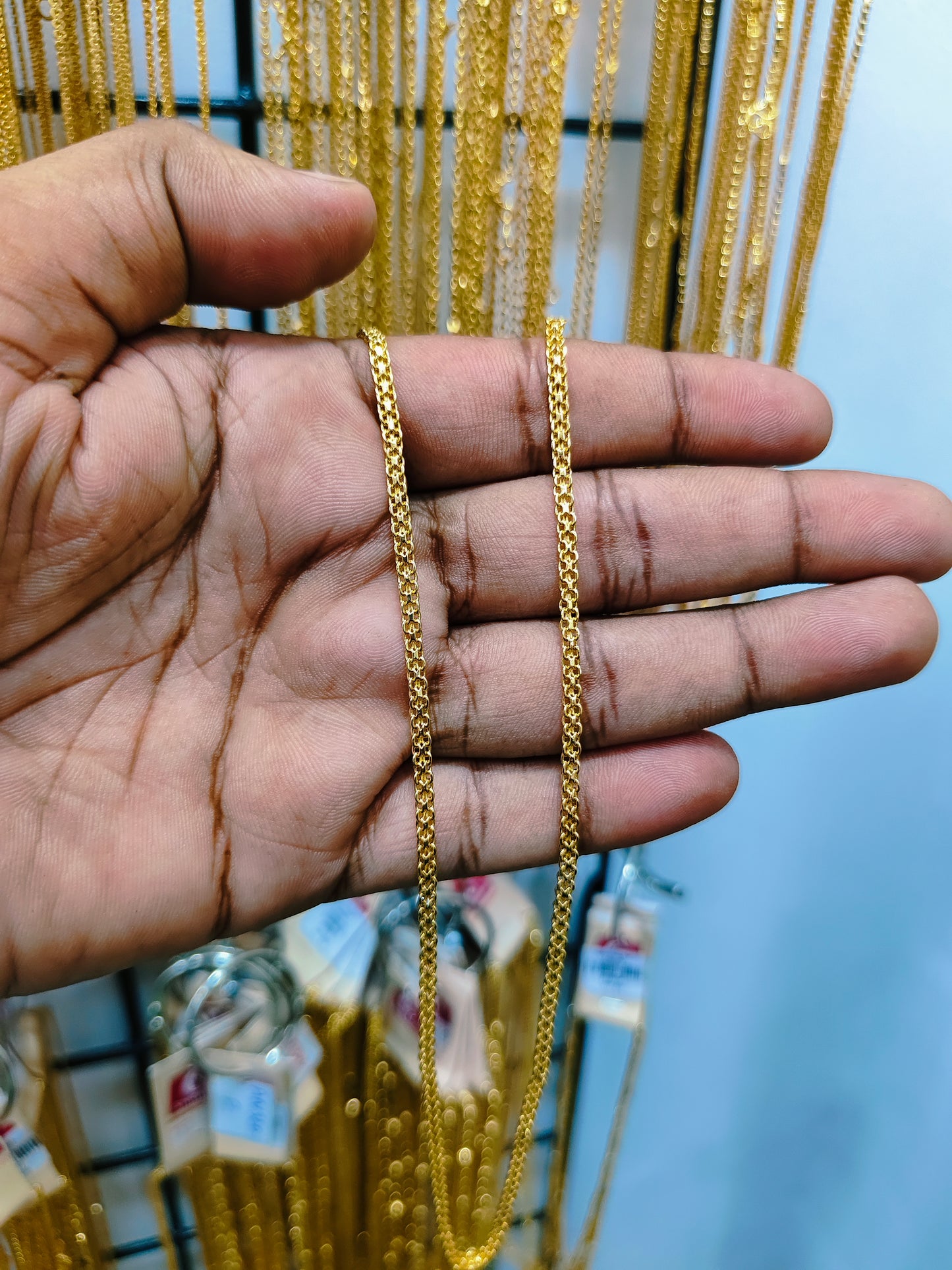 Gold Plated 18 INCH Chain 6C260C