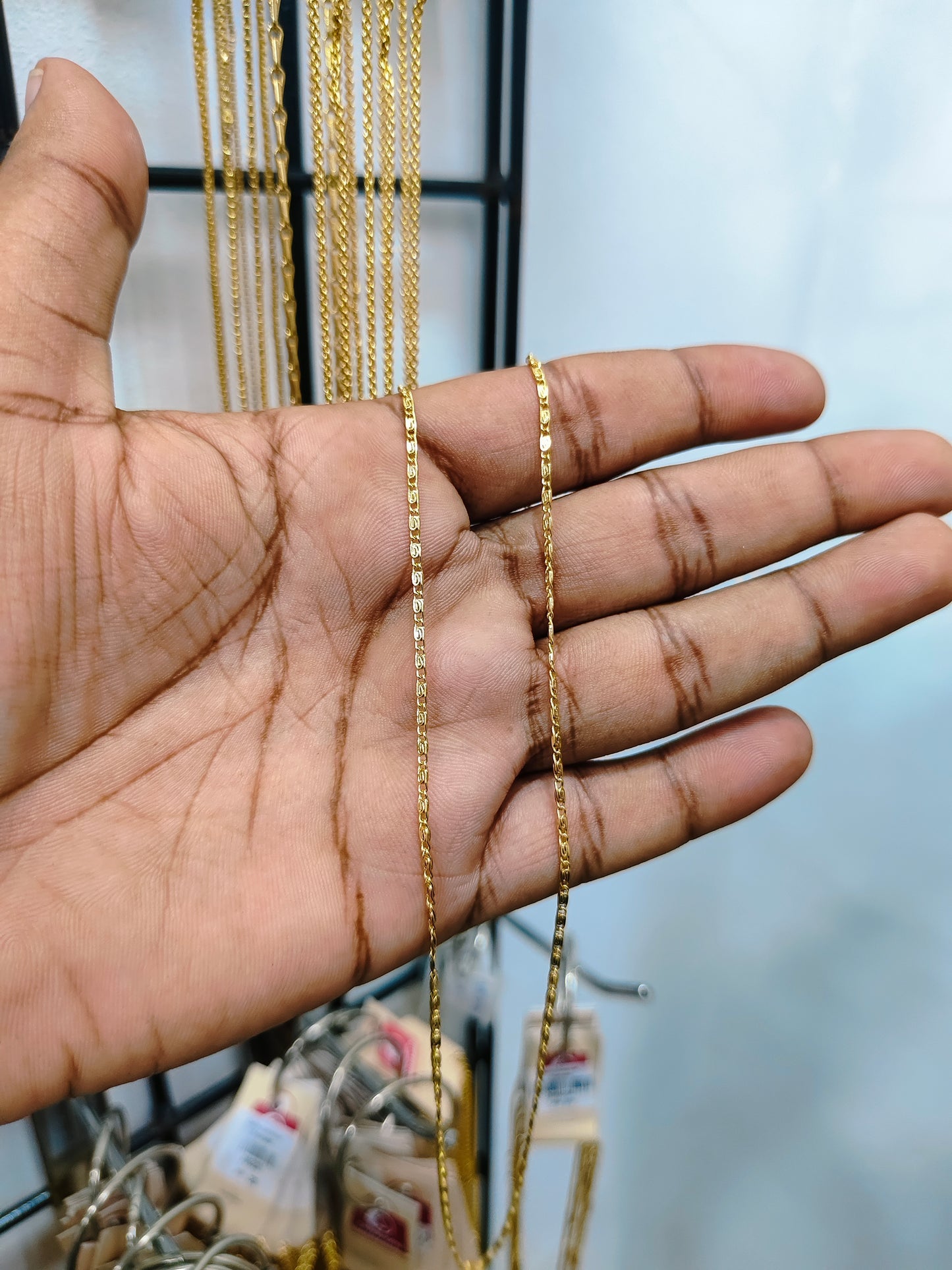 Gold Plated 18 INCH Chain 6C260G