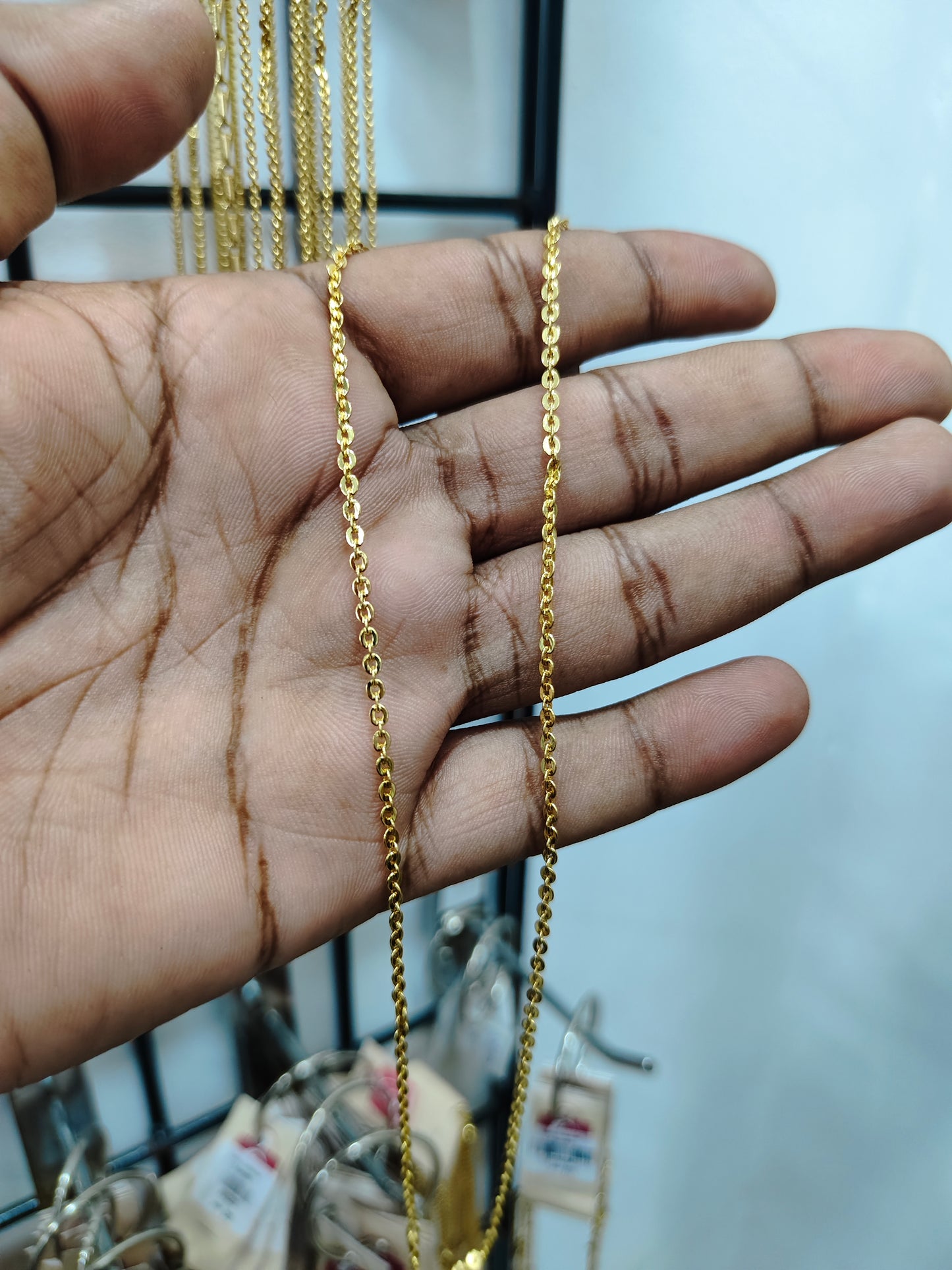 Gold Plated 18 INCH Chain 6C280D