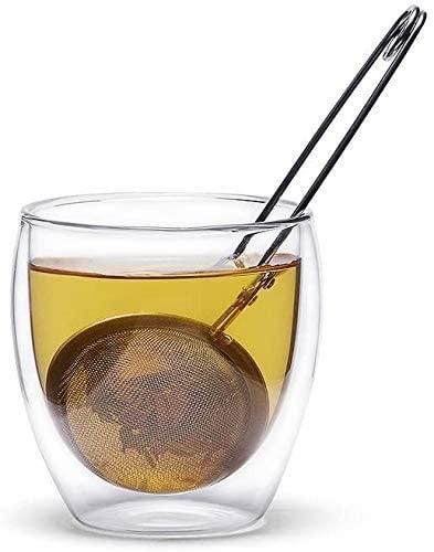 Stainless Steel Tea Infuser Mesh Ball Tong for Brewing Green Tea,Teapot Filter for Home Kitchen Store Easy to Use and Clean -1 pcs