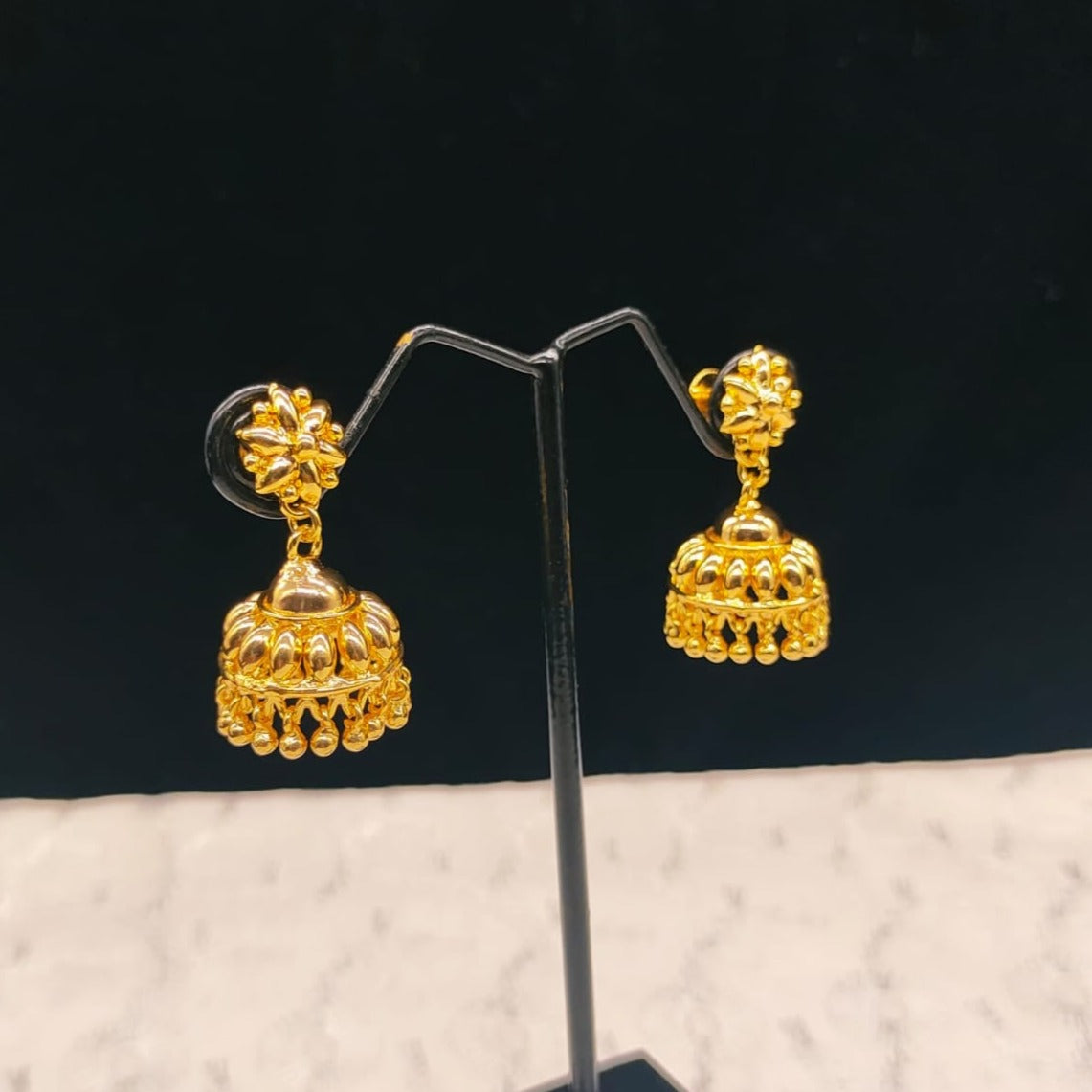 Gold Plated Jhumka Earring