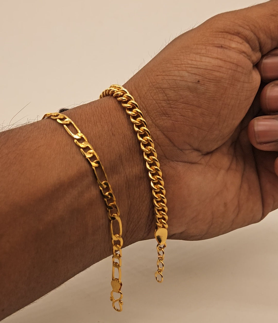 Gold plated gents bracelet Combo