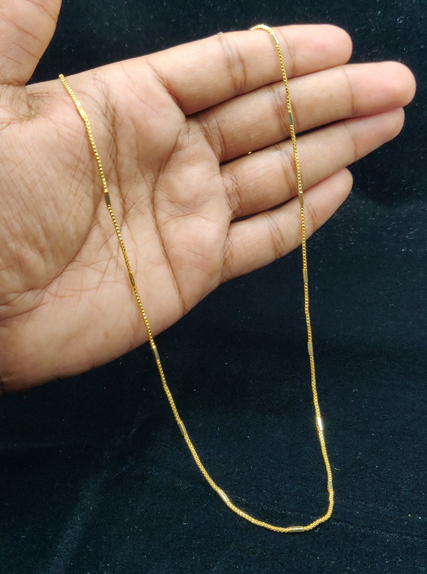Gold Plated Necklace Chain ec3ca001