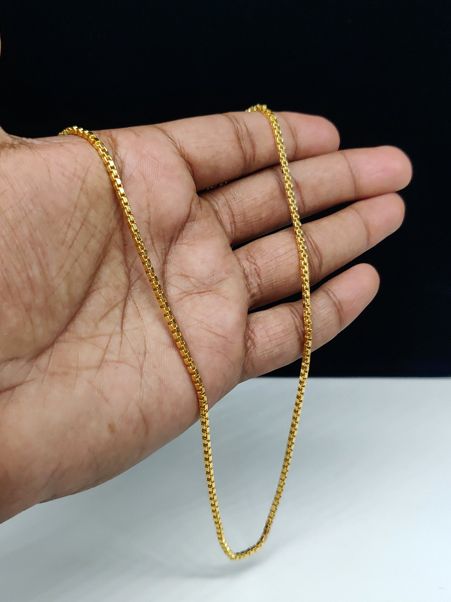 Gold Plated Necklace Chain ec3ca011