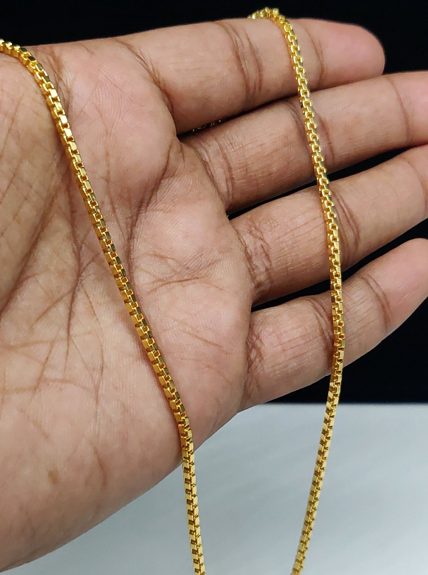 Gold Plated Necklace Chain ec3ca011