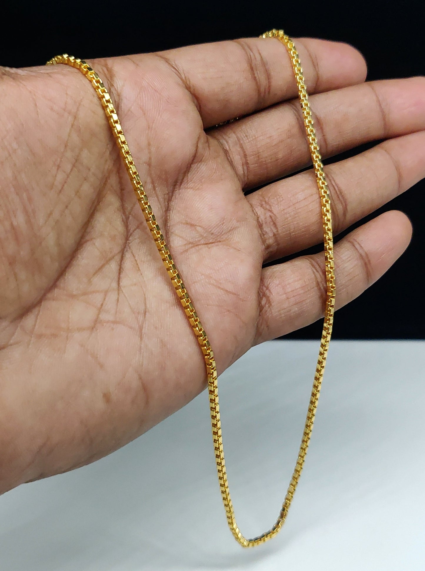 Gold Plated Necklace Chain ec3ca011