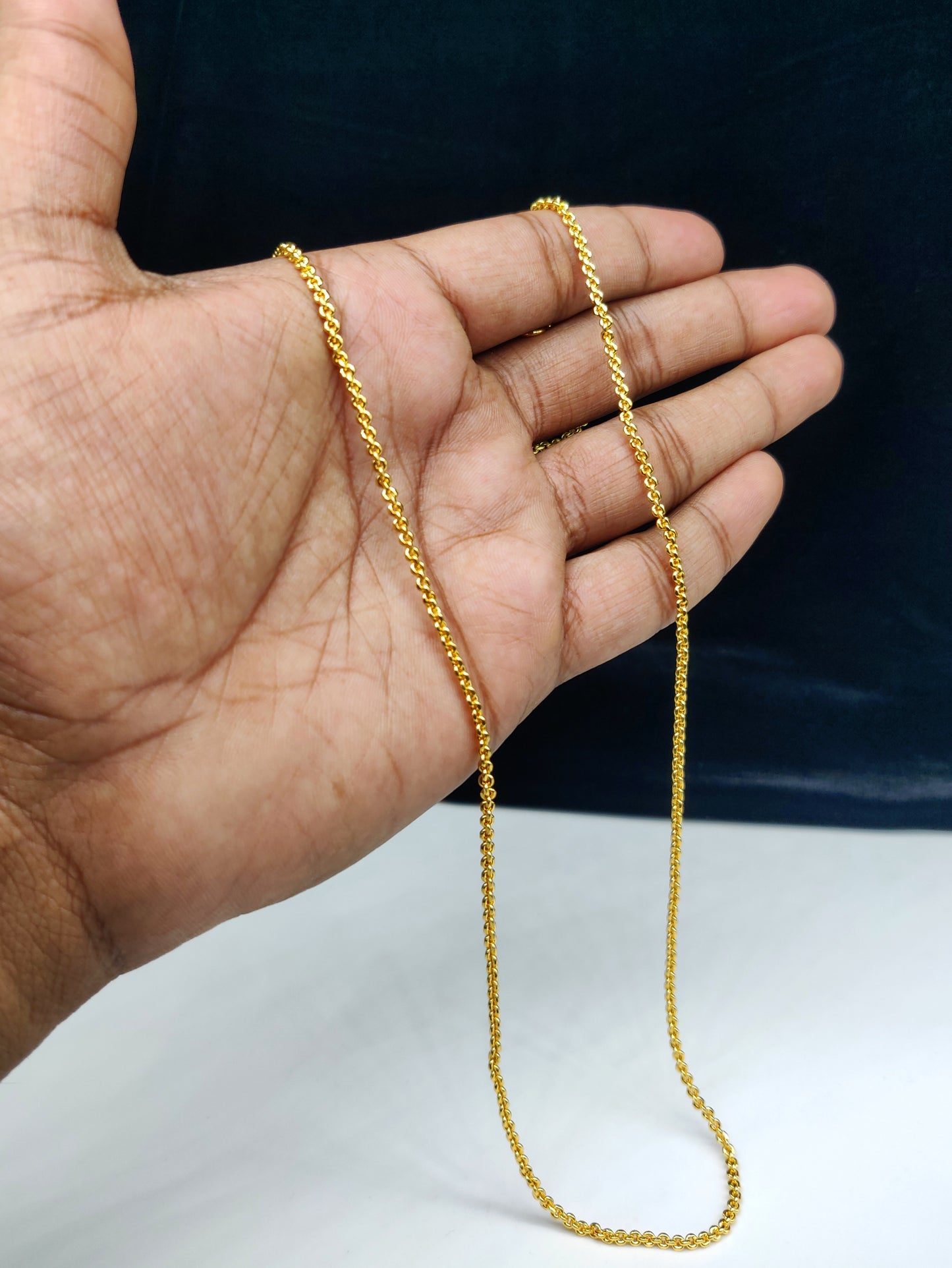 Gold Plated Necklace Chain ec3ca015