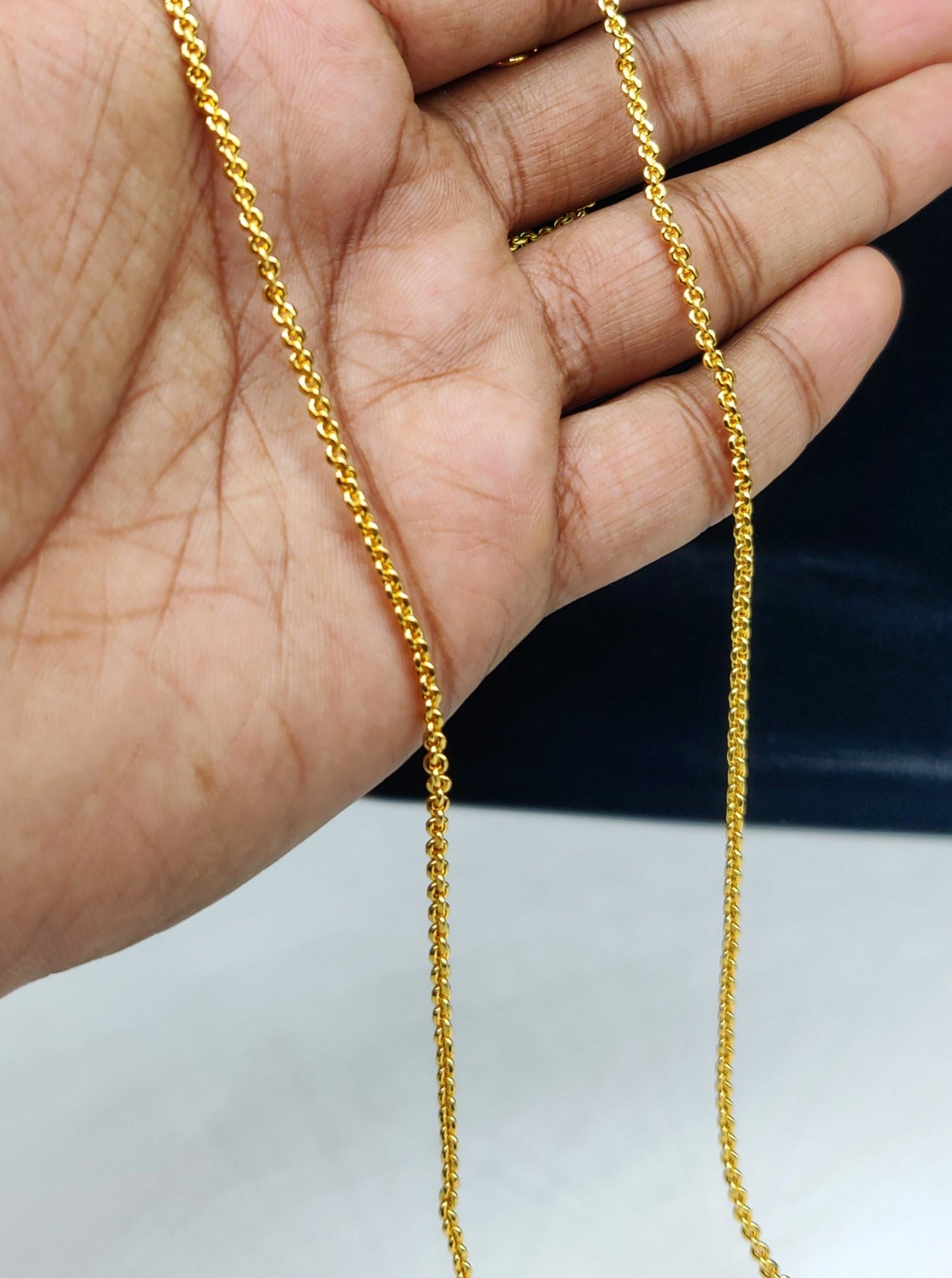 Gold Plated Necklace Chain ec3ca015