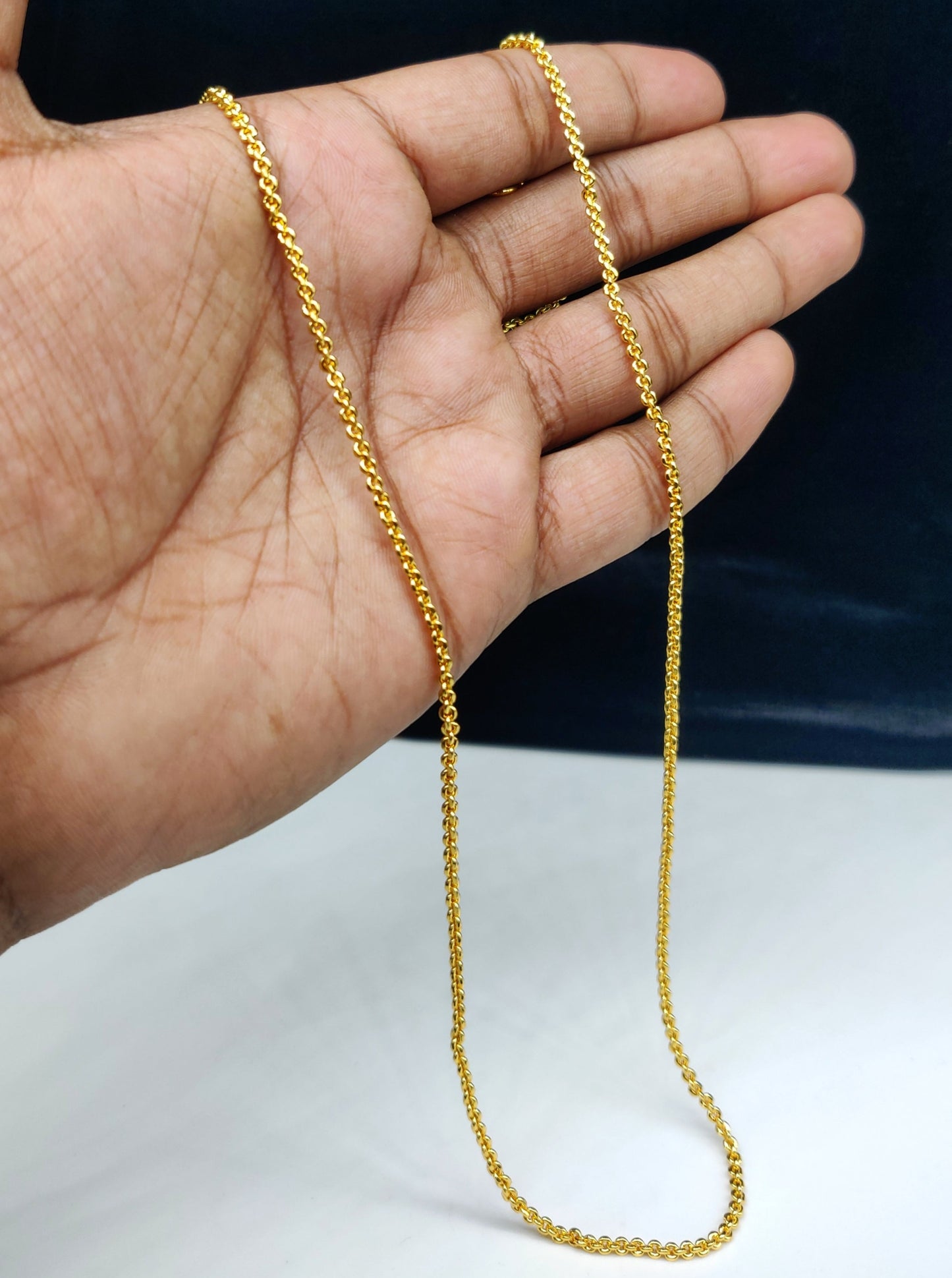 Gold Plated Necklace Chain ec3ca015