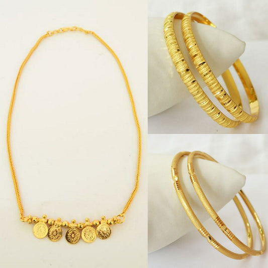 One Gram Gold Plated Combo Jewellery - Combo27