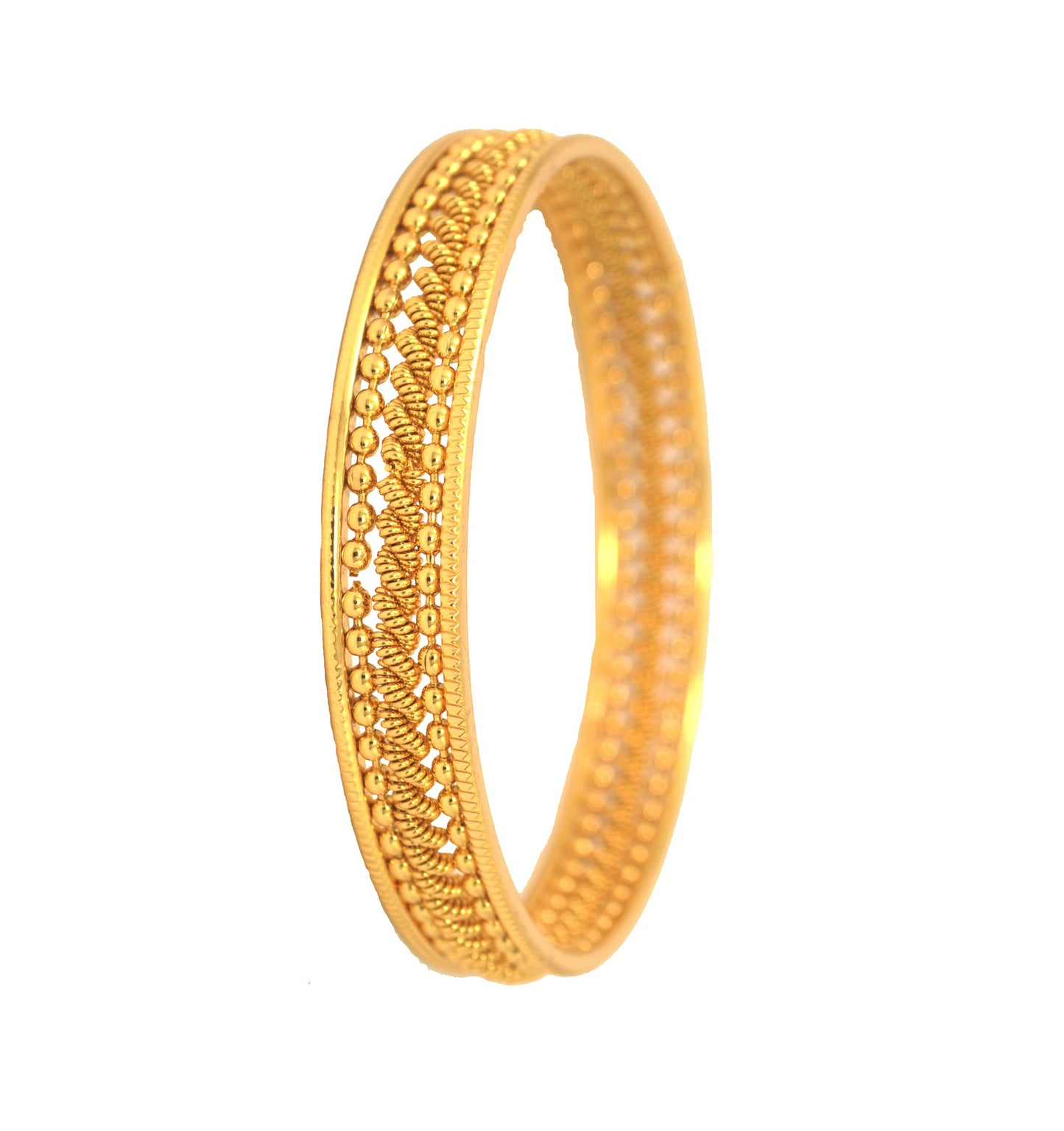 Traditional gold plated bangle - Bangle by Shrayathi