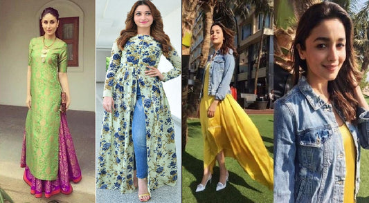 Ethnic Kurta/kurti ideas inspired by Bollywood stars