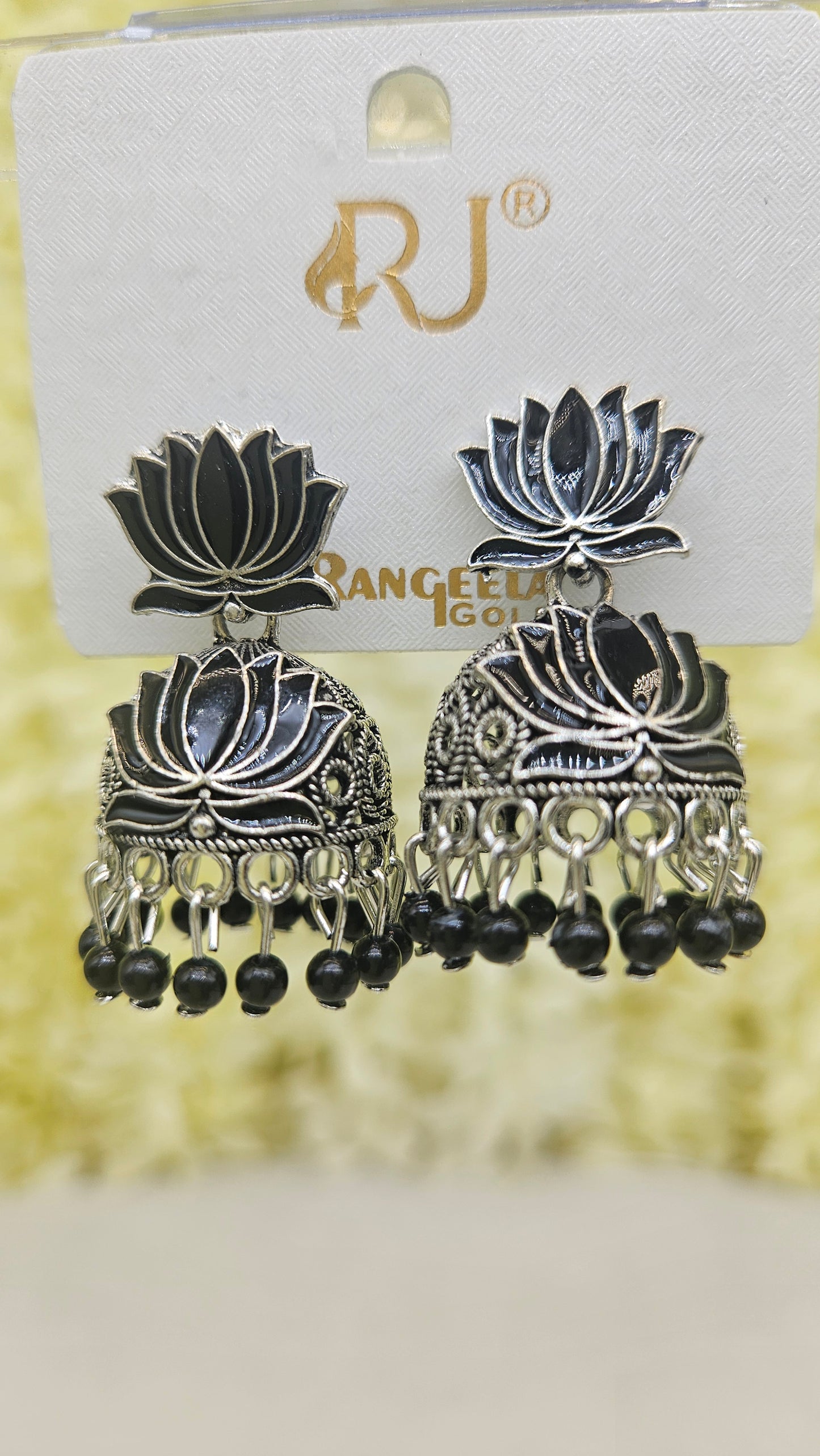 Lotus Design Jhumka