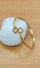 Gold Plated Adjustable Bangle