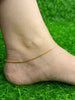Gold plated Anklet
