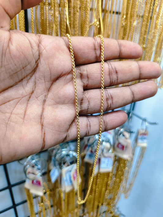Gold Plated 18 INCH Chain