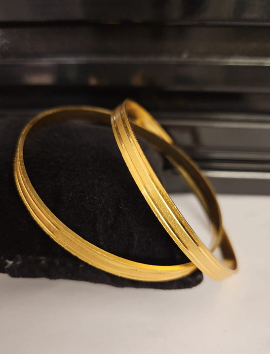 Anti Tarnish Gold Plated Bangles ITSCG171