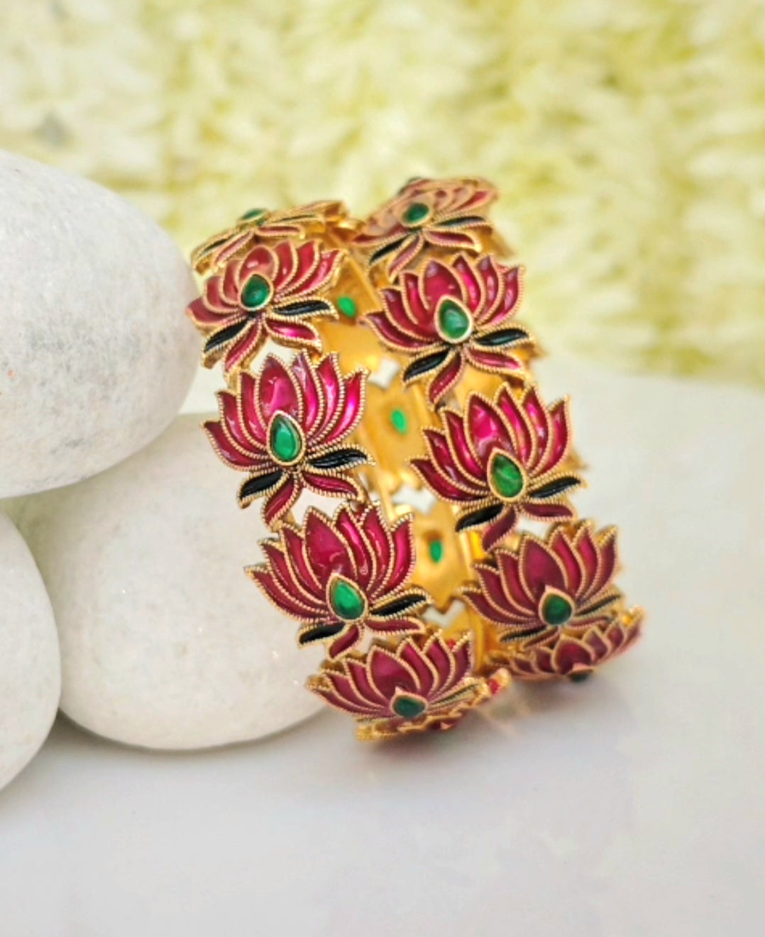 Lotus bangle