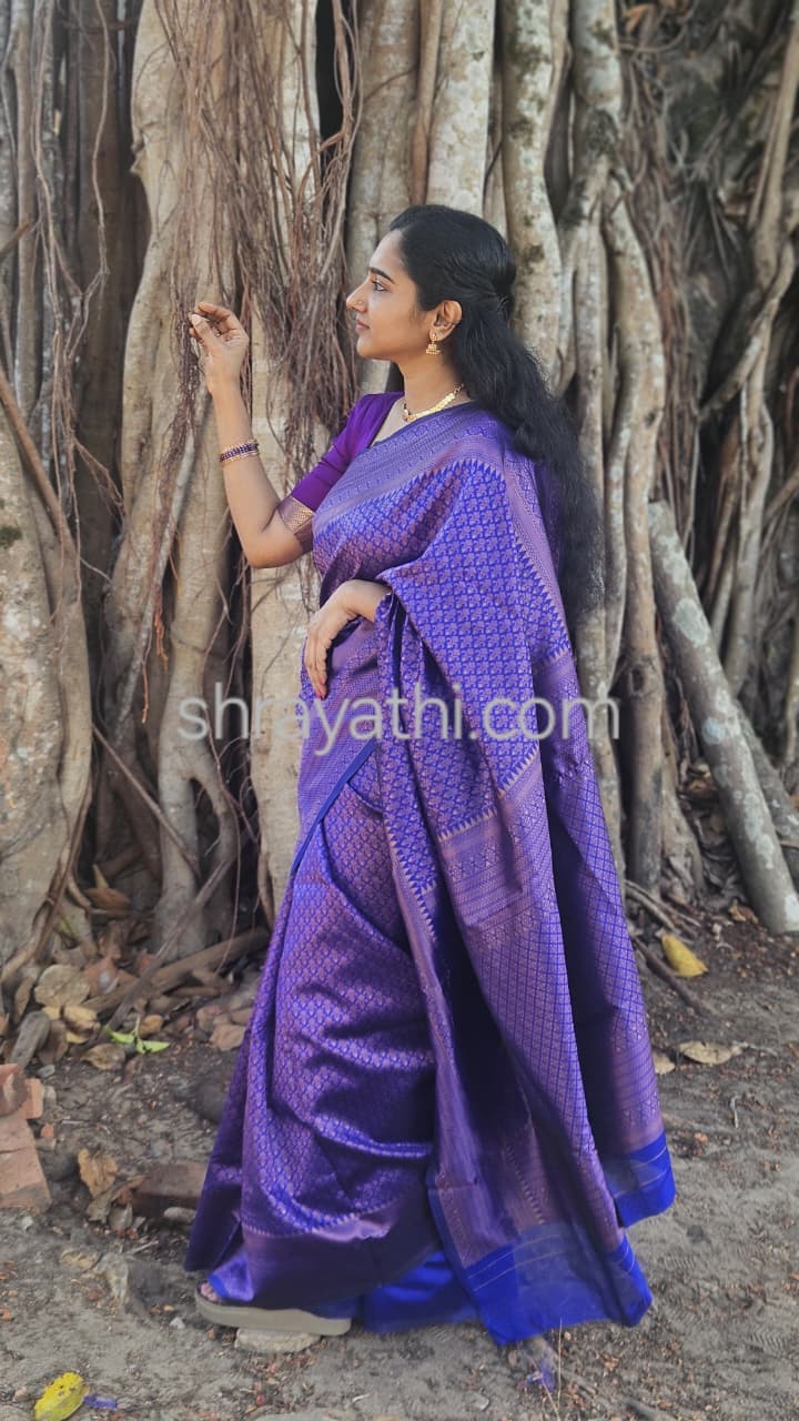 Litchi Silk Saree With Blouse Piece