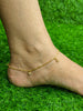 Gold plated Anklet
