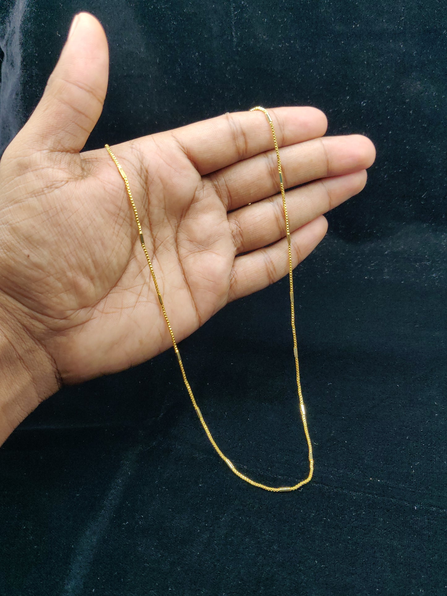 Gold Plated Necklace Chain ec3ca001