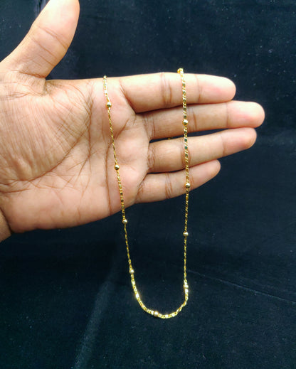 Gold Plated Necklace Chain ec3ca004