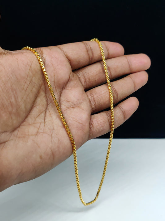 Gold Plated Necklace Chain ec3ca011