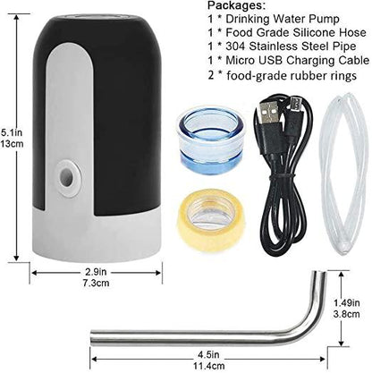 5 Gallon Water Dispenser, Bottle Jug Pump USB Charging Universal Automatic Drinking Water