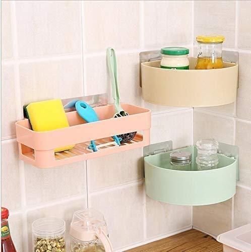 Triangle Wall Mount Storage Basket  Combo Pack