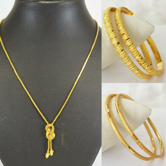 One Gram Gold Plated Combo Jewellery - Combo14