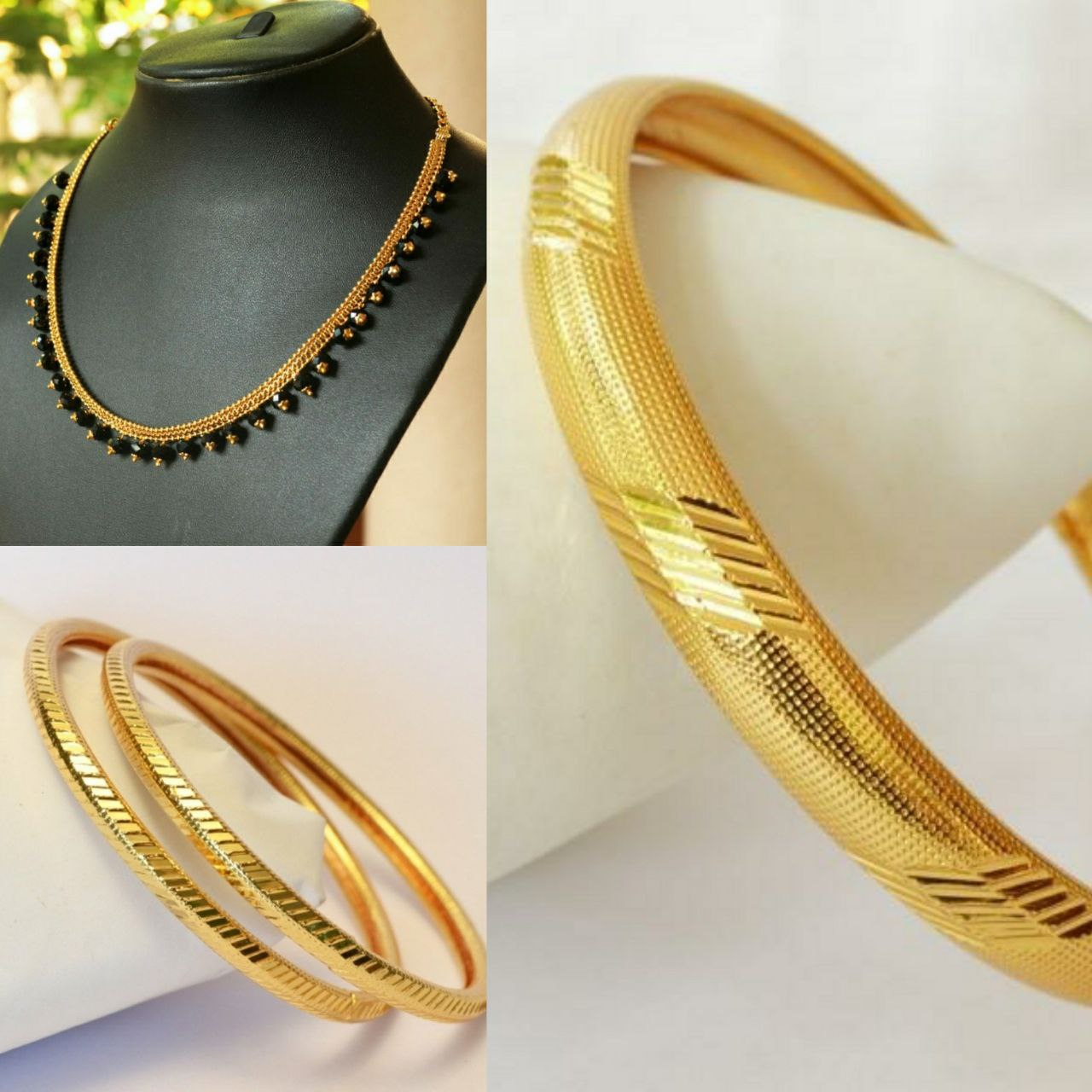 One Gram Gold Plated Combo Jewellery - Combo44