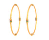 Gold plated enamel bangle - Bangle by Shrayathi