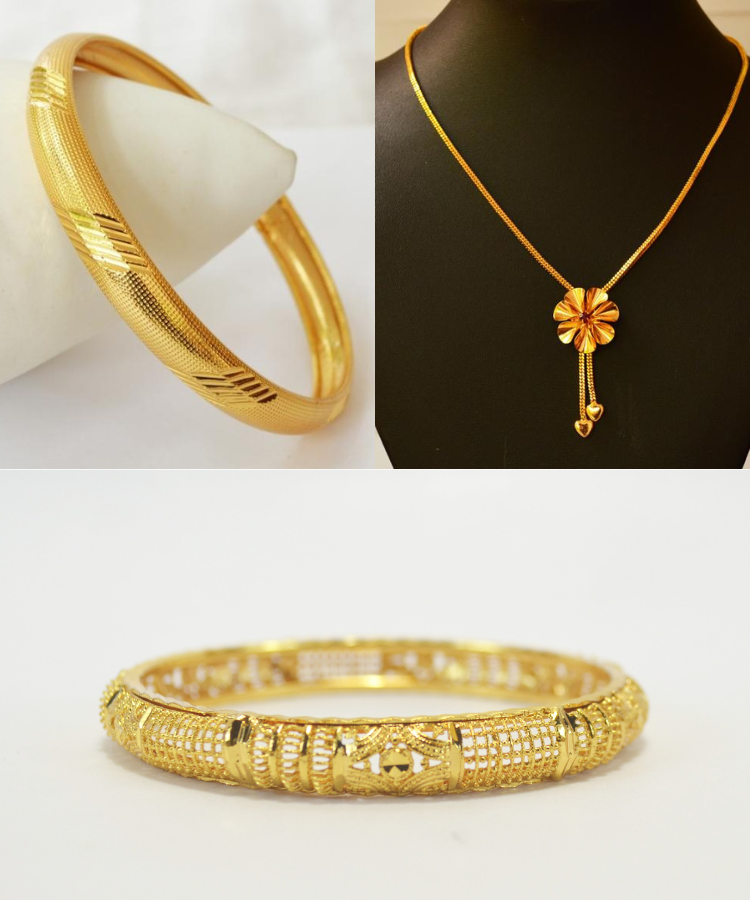 One Gram Gold Plated Combo Jewellery - Combo11