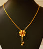 Trendy flower shape Necklace -  by Shrayathi