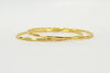 Gold plated set of simple bangle - Bangle by Shrayathi