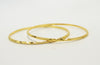Daily use gold plated bangle - Bangle by Shrayathi