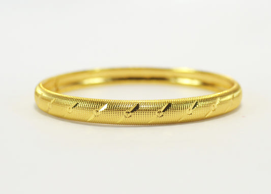 Trendy shiny cut bangle - Bangle by Shrayathi
