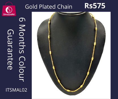 Gold Plated Necklace Chain