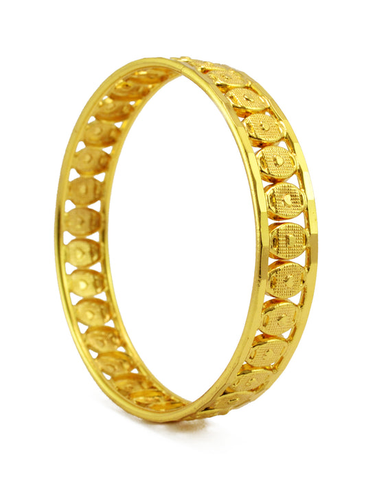 Trendy Gold plated bangle - Bangle by Shrayathi