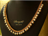 White beaded Necklace - Sold One Lakh Necklaces -  by Shrayathi