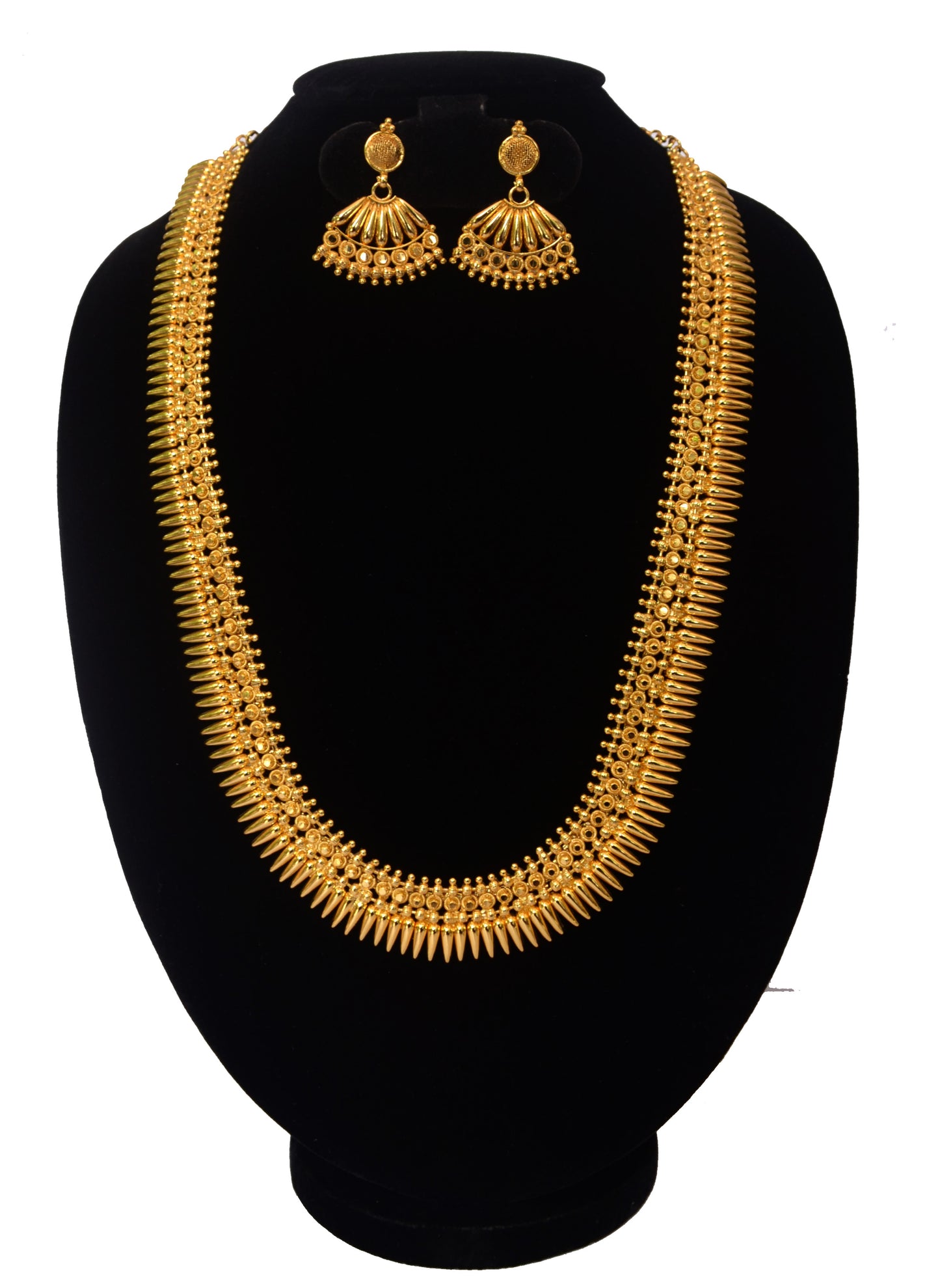 Traditional mullamott necklace -  by Shrayathi