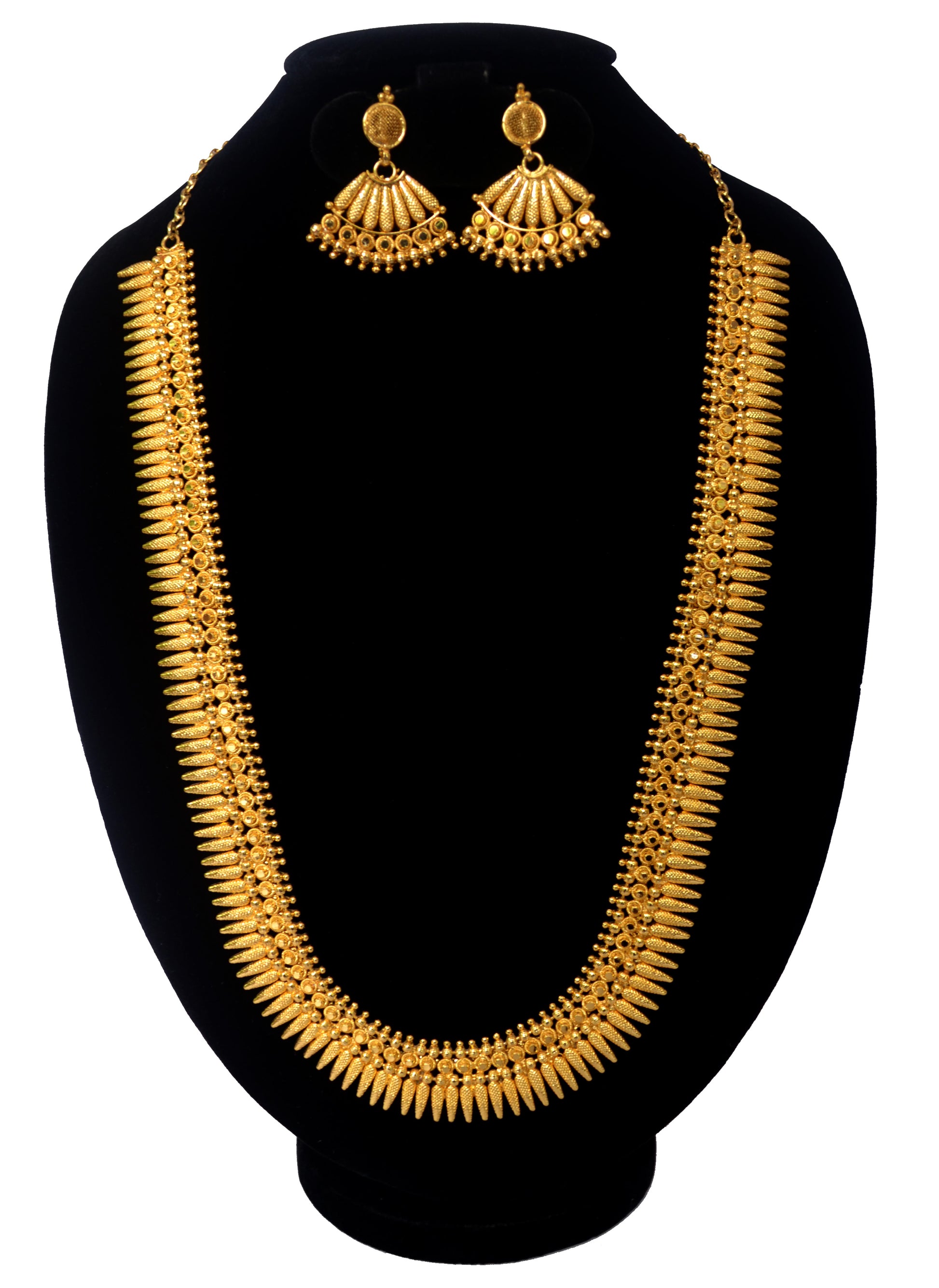 Classic and attractive mullamott necklace -  by Shrayathi